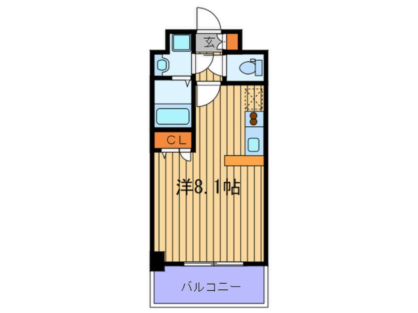 間取図 ア－バンフラッツ都島