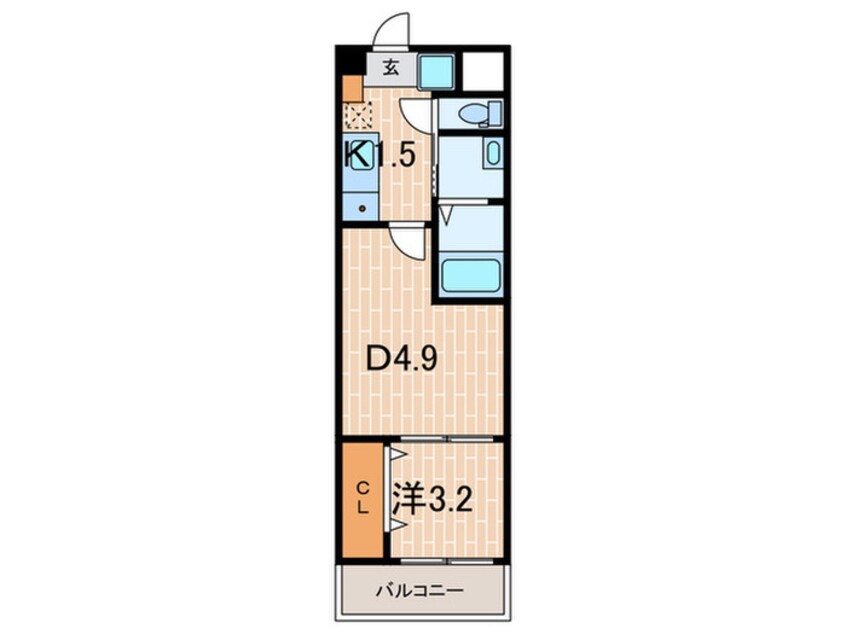 間取図 AⅡ上ケ原関学前