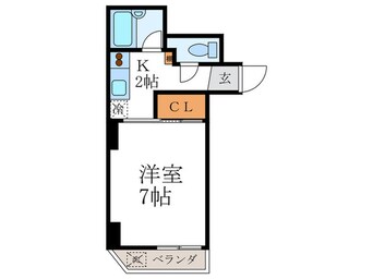 間取図 グリ－ンヒル北大路