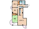 プラザ森北の間取図