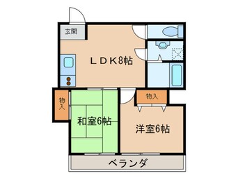 間取図 ロイヤル暁