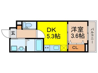 間取図 仮）中筋PJ