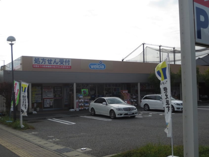 ウェルシア(ドラッグストア)まで275m 仮）中筋PJ