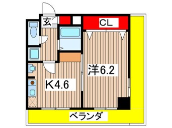 間取図 プレステ－ジ立花