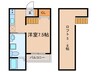 ＣａｓａＡＺＵＬ塚口 1Rの間取り