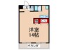朝日プラザ心斎橋北(1202) 1Rの間取り