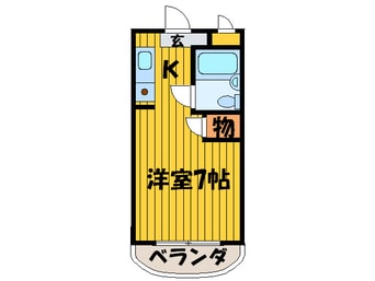 間取図 ベルハイム畷