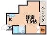 ベルハイム畷 1Rの間取り
