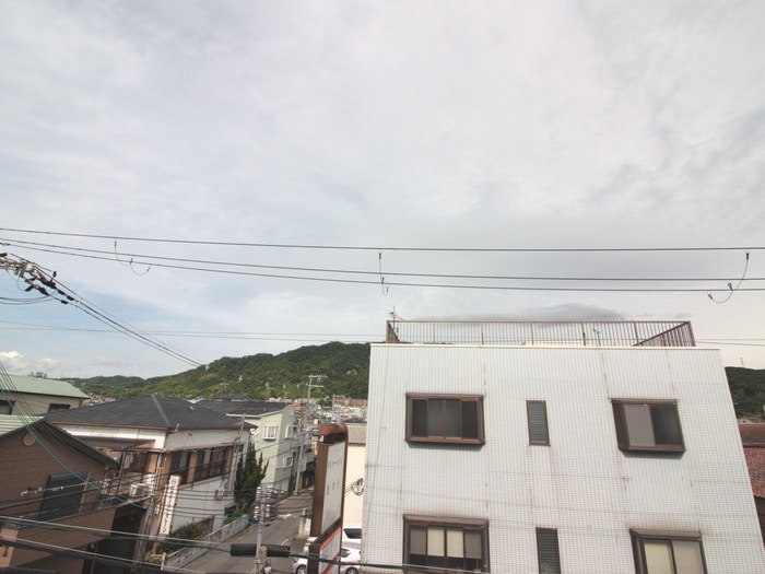 室内からの展望 ベルハイム畷