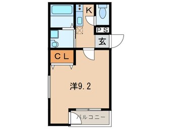 間取図 フジパレス東園田