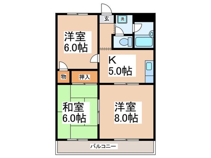 間取り図 ＲＩＣＨウエストフィールド