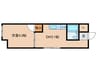 武岡ハイツ 1DKの間取り