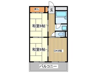 間取図 第３上垣ﾋﾞﾙ