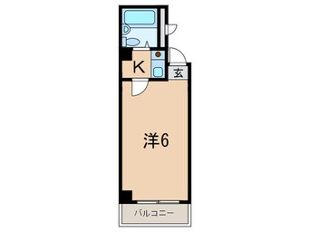 間取図 ル・フォーブル芦屋