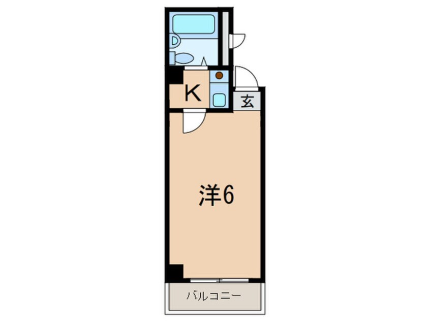 間取図 ル・フォーブル芦屋