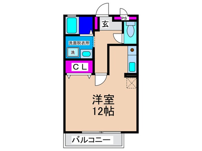 間取り図 サンパティーク山中