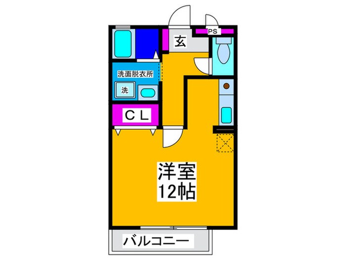 間取り図 サンパティーク山中