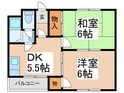 グランビルド南巽の間取図