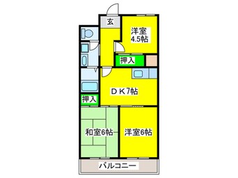 間取図 グランドヴィラ