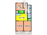 グランドヴィラ 3DKの間取り