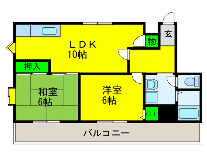 間取図 グランドヴィラ