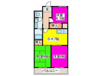 間取図 グランドヴィラ