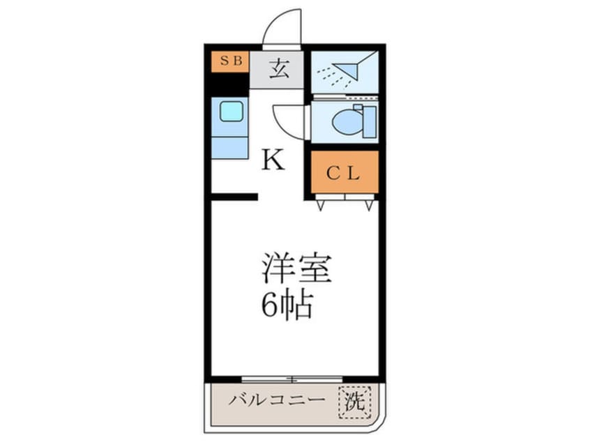 間取図 第三吉与門ハイツ