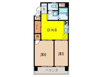間取図 ハイコ－ト甲子園