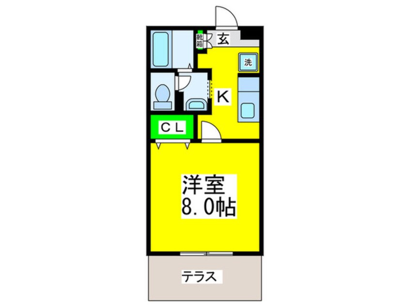 間取図 ナイスフォア田出井