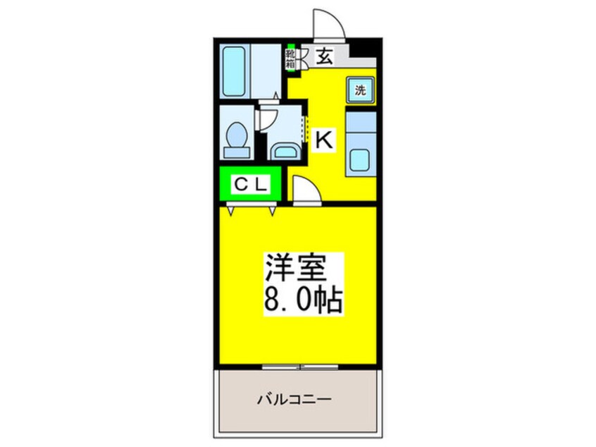 間取図 ナイスフォア田出井