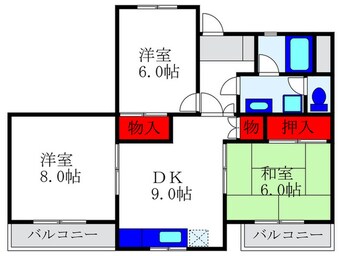 間取図 メゾンド晃良