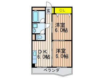 間取図 ホワイトオアシスレジデンス７６