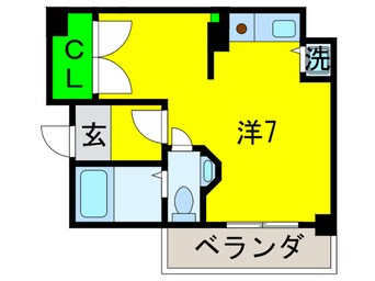 間取図 フォレスタ花園