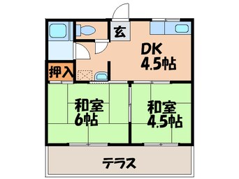 間取図 樋口ハイツ