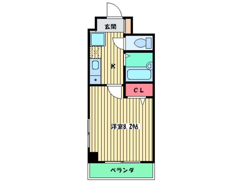 間取図 ウィンヒルズ難波西