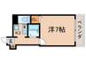 ベレヴュー鴨川 1Kの間取り