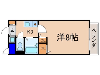 間取図 ベレヴュー鴨川