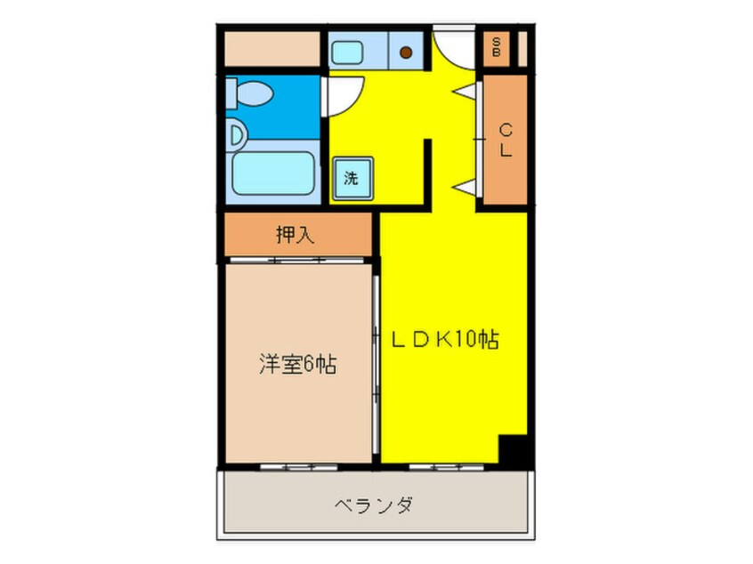 間取図 リビスタ千里