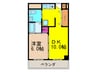 リビスタ千里 1DKの間取り