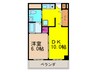リビスタ千里 1DKの間取り