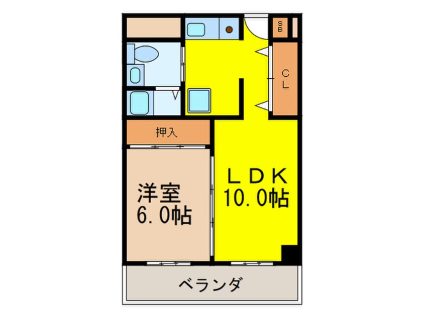 間取図 リビスタ千里