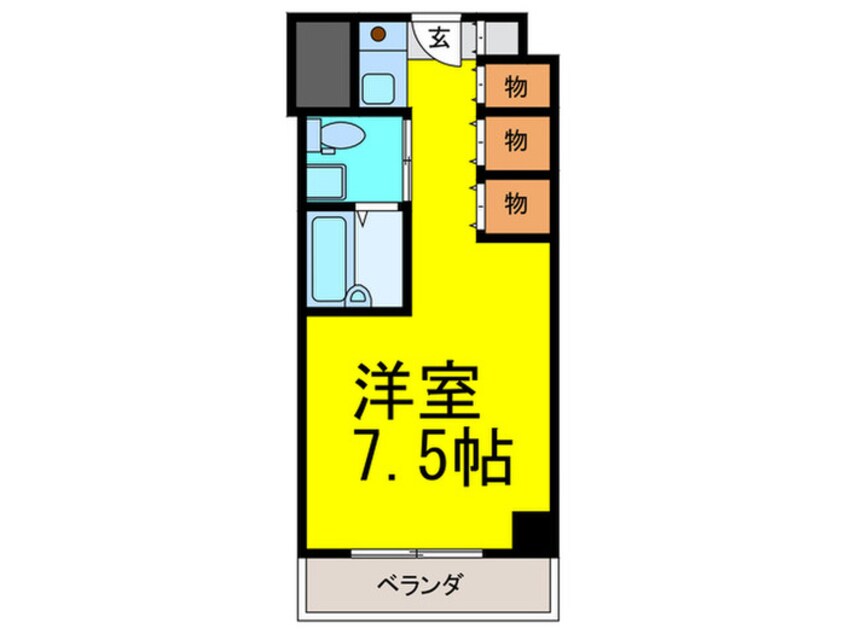 間取図 リビスタ千里