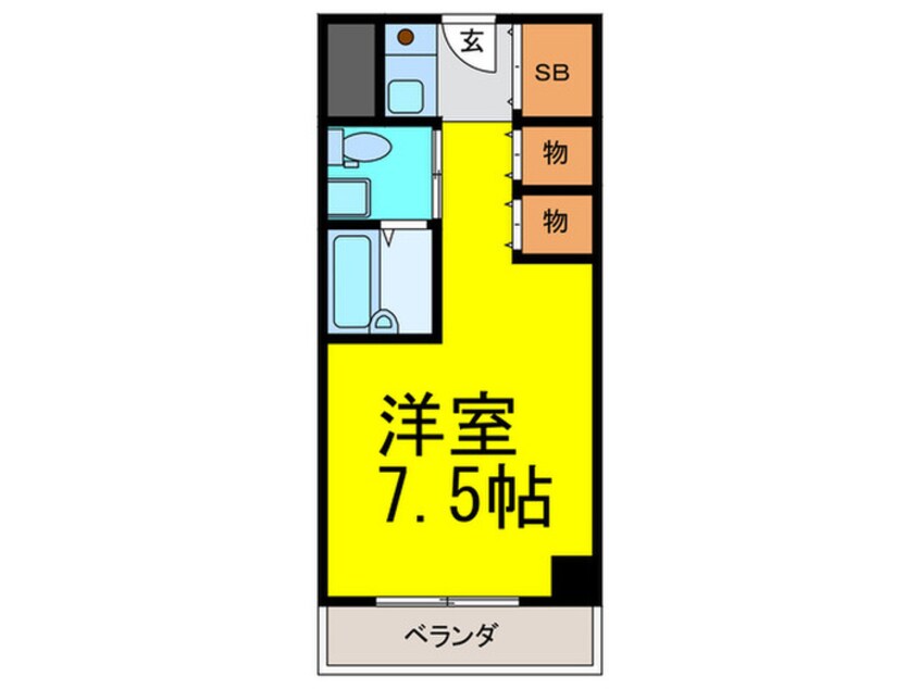 間取図 リビスタ千里