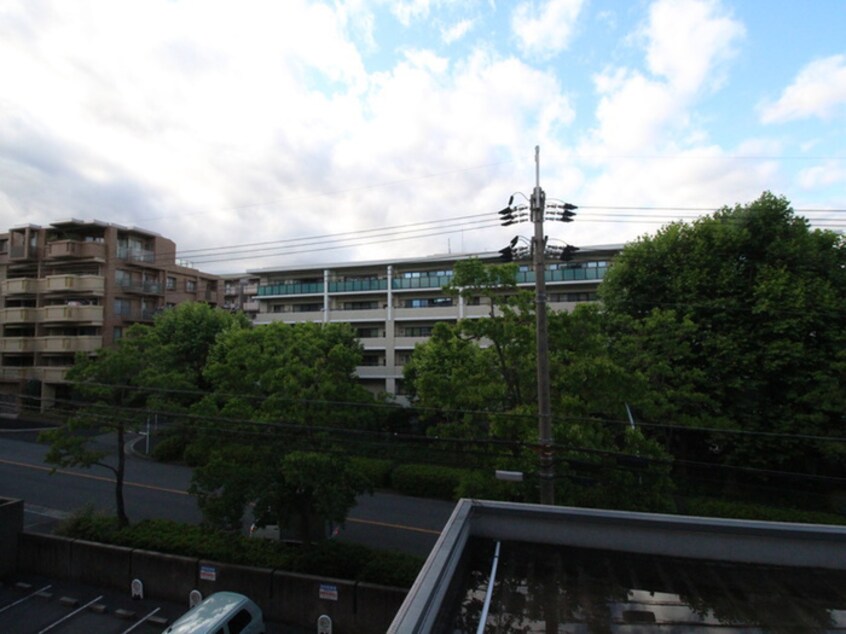 室内からの展望 リビスタ千里