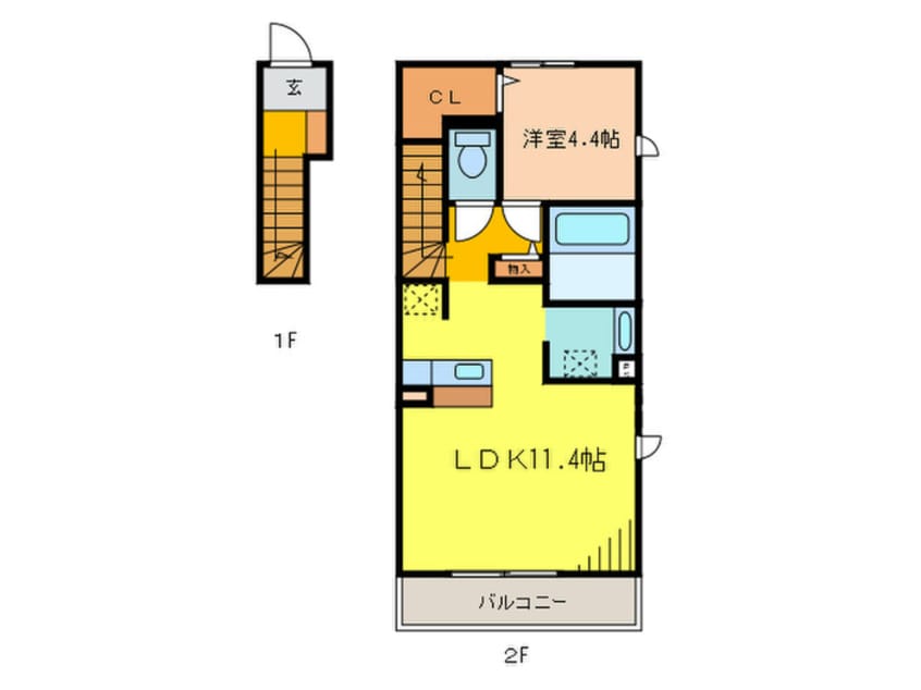 間取図 アクシアサニーコート