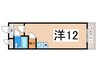 あすなろ南巽 1Rの間取り