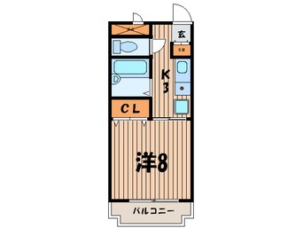 間取図 リヴィエ－ルⅠ