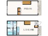 ア－バネックス三条 1LDKの間取り