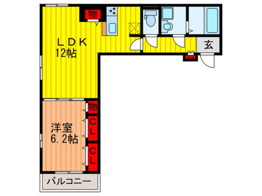 間取図 ロイヤルプリンセス