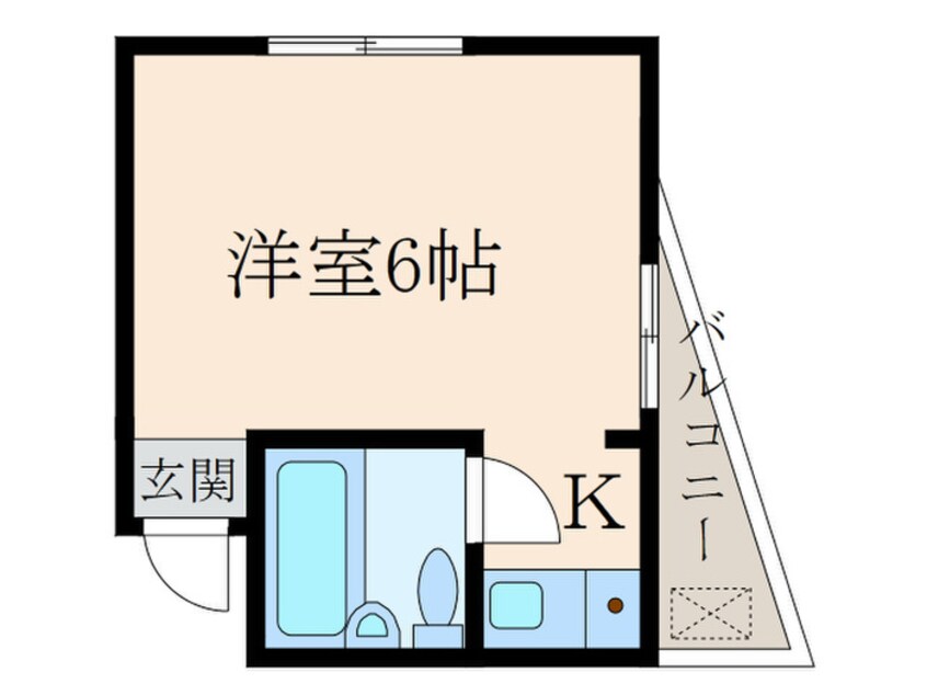 間取図 パレス阪神